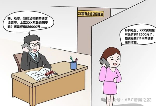 伙同他人低價(jià)承租本單位商鋪賺取差價(jià)怎樣定性？